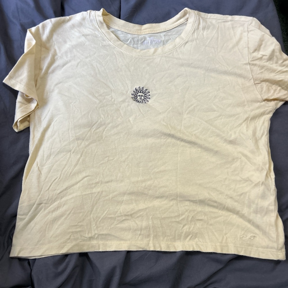 Hollister Mustard Yellow T-Shirt